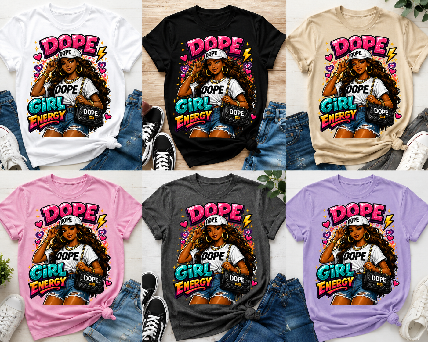"Dope Girl Energy Tee"