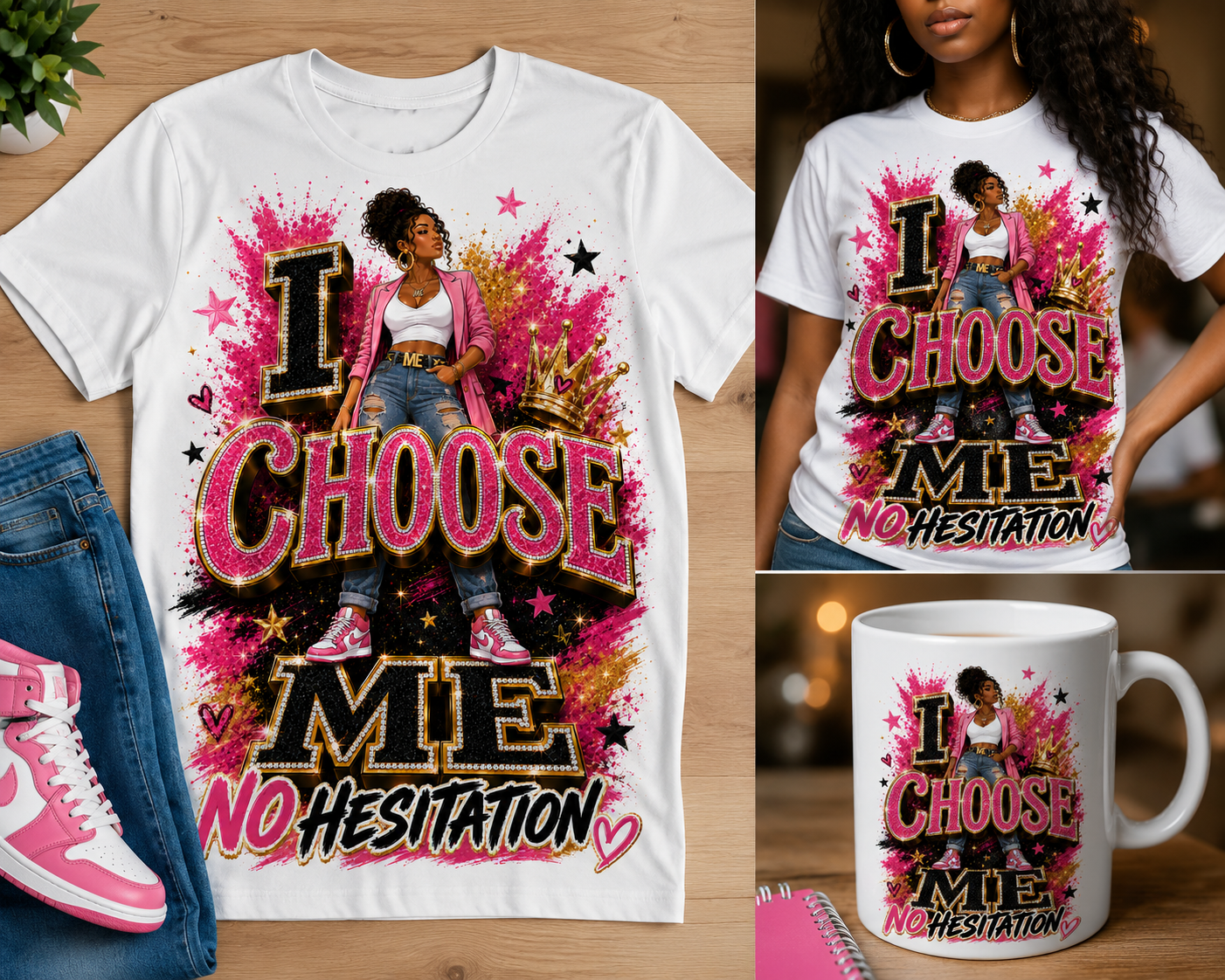 I CHOOSE ME, NO HESITATION
